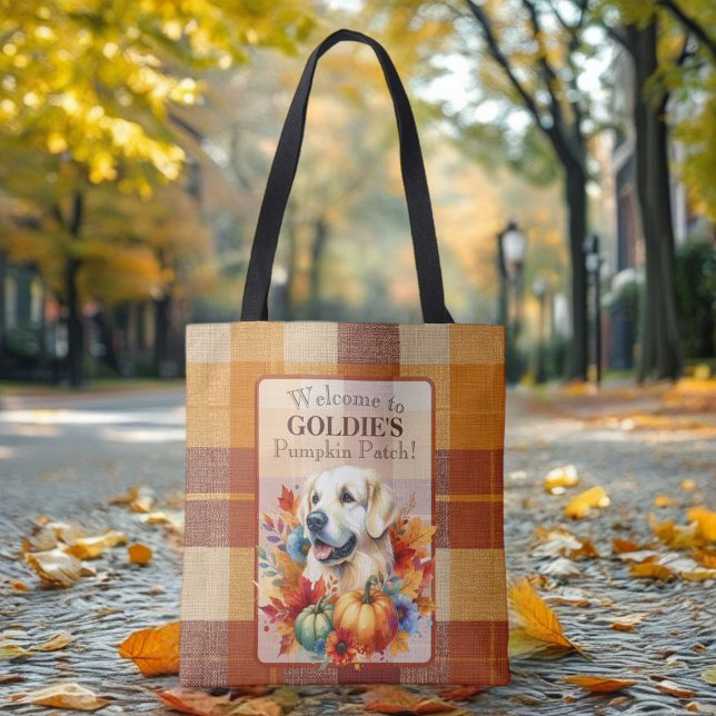 Bolsa Tote Cachorro Retriever Dourado (Criador carregado)