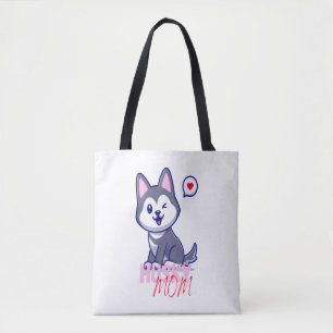 Bolsa Tote Cachorro-rouco Mãe Cute Kawaii Puppy