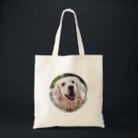 Bolsa Tote Cachorro Sentimental Cute Cheeky Citando Foto<br><div class="desc">Maneira perfeita de honrar seu melhor amigo peludo - adicione sua própria foto e o nome do animal de estimação. // Nota: a foto usada é apenas uma imagem marcadora. Você precisará substituir por sua própria foto antes de solicitar/imprimir. Se precisar de ajuda com isso, por favor, entre em contato...</div>
