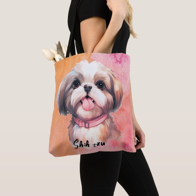 Bolsa Tote Cachorro Shih tzu (Close Up)