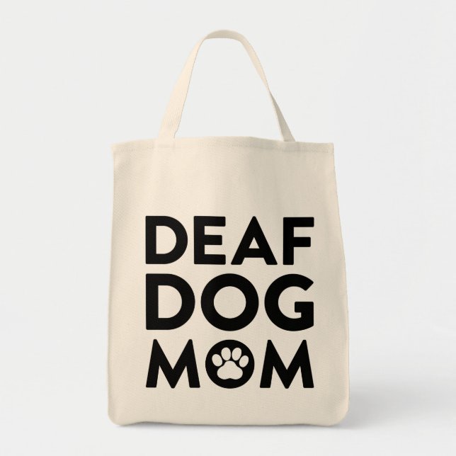 Bolsa Tote Cachorro Surdo Mãe (Frente)