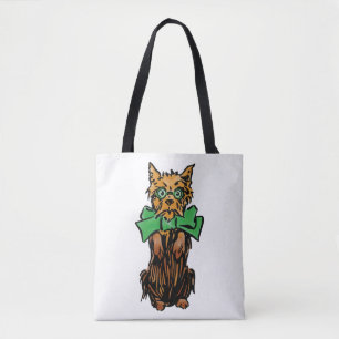 Bolsa Tote Cachorro Toto do Mágico de Oz Vintage com Laço Ver