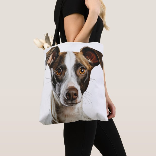 BOLSA TOTE CACHORRO-VERMELHO BRANCO E BELO (Close Up)