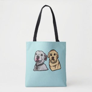 Bolsa Tote Cachorros Meme Fofos