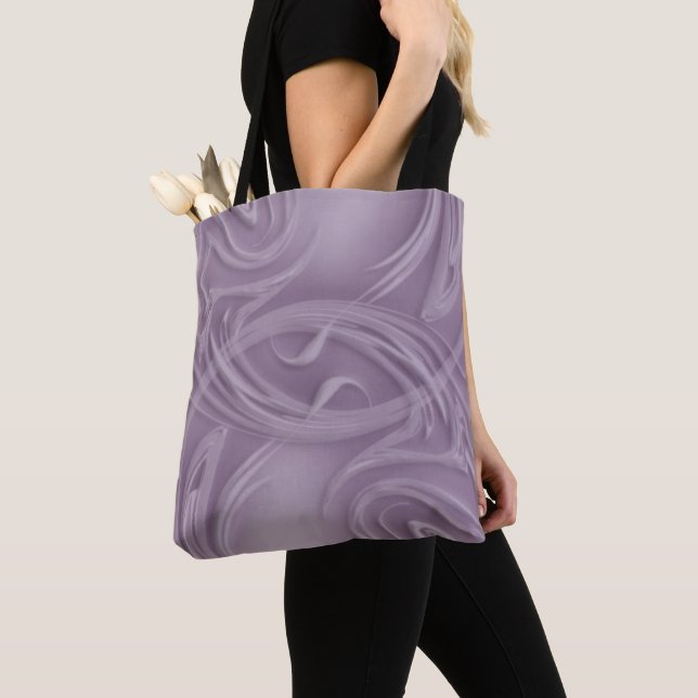 Bolsa Tote Cachos Verdes Ecológicos Reutilizáveis Sombras Rox (Close Up)