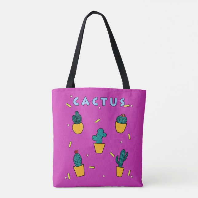Bolsa Tote Cactus (Verso)