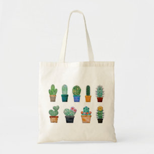 Bolsa Tote Cactus et petits plantes Tote bag