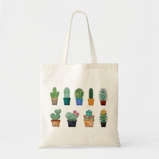 Bolsa Tote Cactus et petits plantes Tote bag