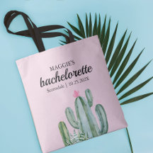 Cactus Succulent Flower Bachelorette Favor