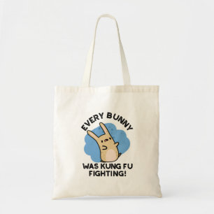 Bolsa Tote Cada Coelhinho Era Kung Fu Lutando Coelho Bonito