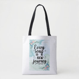 Bolsa Tote Cada Música É Uma Nova Jornada