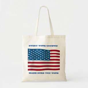 Bolsa Tote Cada Voto Conta! - Tote Bag