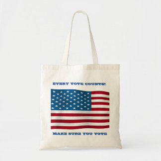 Bolsa Tote Cada Voto Conta! - Tote Bag