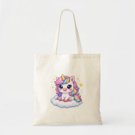 Bolsa Tote Caderno do Unicórnio Fofo