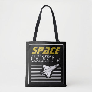 Bolsa Tote Cadete espacial, nave espacial