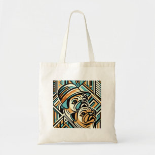 Bolsa Tote Cães engraçados e bonitos comprando sacos de toque