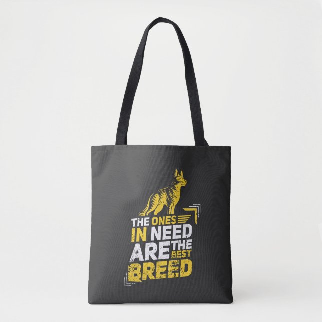 Bolsa Tote Cães - Os Que Precisam (Frente)