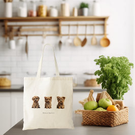 Bolsa Tote Cães Pequenos 🐶 | Água Adorável dos Pântanos