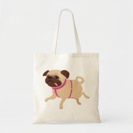 Bolsa Tote Cães: Pug! saco