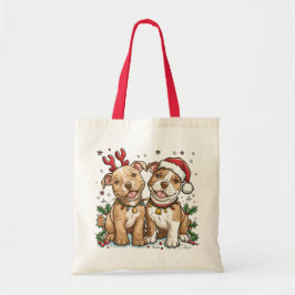 Bolsa Tote Cães Touro de Natal