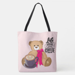 BOLSA TOTE CAFÉ