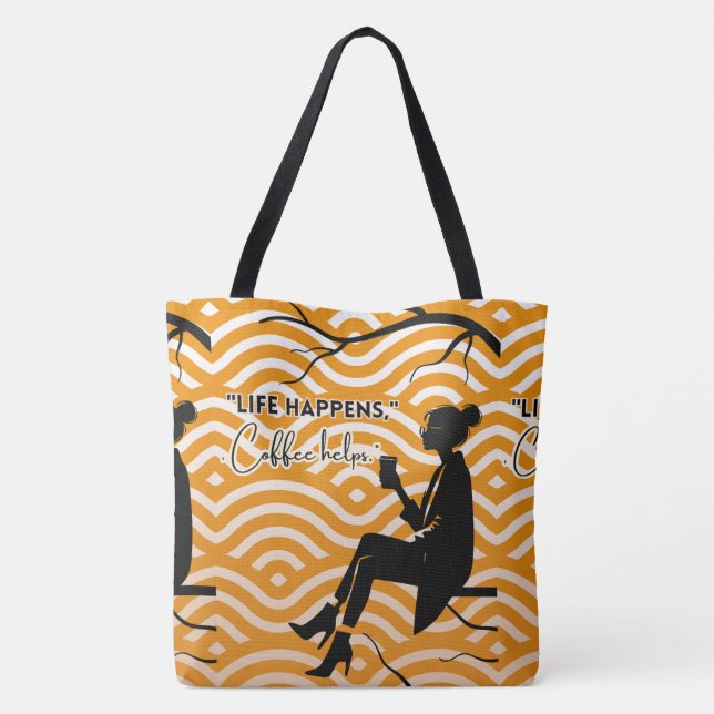 BOLSA TOTE CAFÉ (Verso)