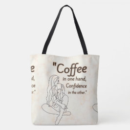 BOLSA TOTE CAFÉ
