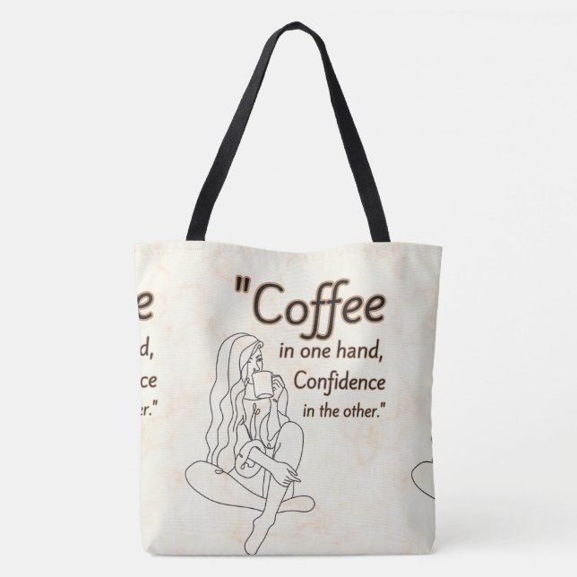 BOLSA TOTE CAFÉ (Verso)