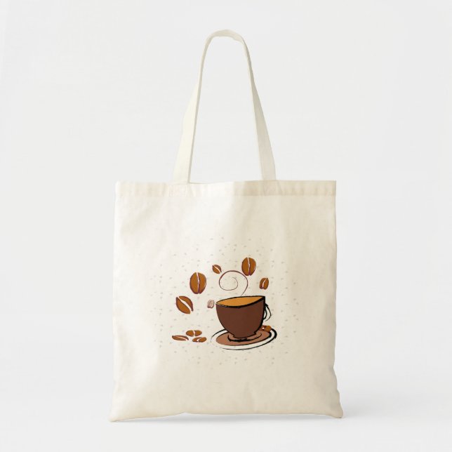 Bolsa Tote Café Amor (Frente)