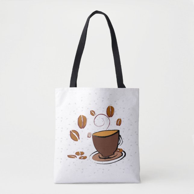 Bolsa Tote Café Amor (Frente)