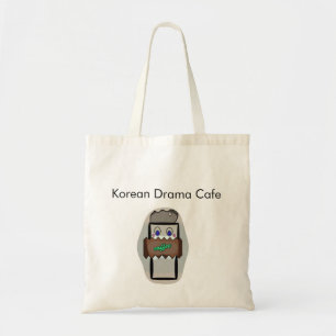Bolsa Tote Café coreano do drama