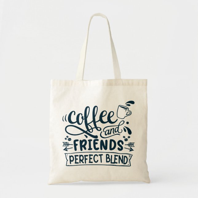 Bolsa Tote Café e amigos, combinação perfeita (Frente)