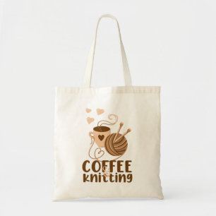Bolsa Tote Café e Knitting Tote Bag