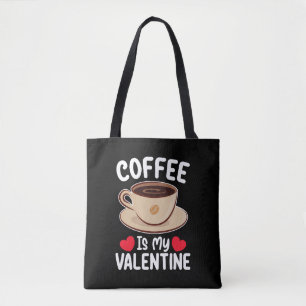 Bolsa Tote Café É Meu Dia Dos Namorados Engraçado Cafeína