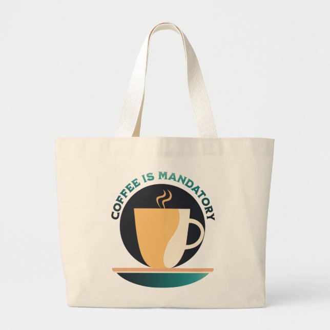 Bolsa Tote Café É Obrigatório (Frente)