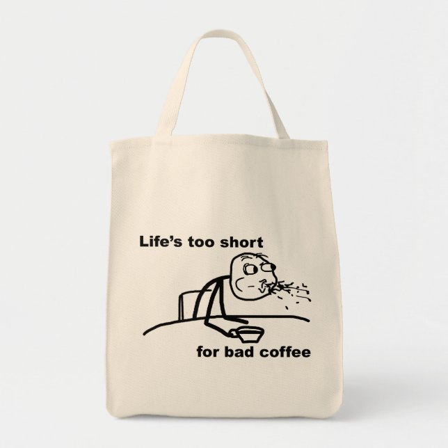 Bolsa Tote Café Incorreto (Frente)