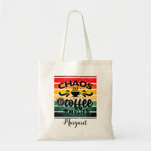 Bolsa Tote Café Minha Vida Retro Sunset