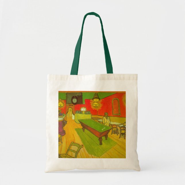 Bolsa Tote Café Noturno por Vincent van Gogh (Frente)