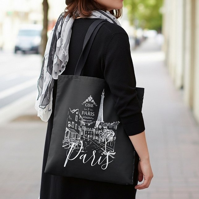 Bolsa Tote Cafe Paris (Criador carregado)