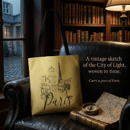 Bolsa Tote Cafe Paris
