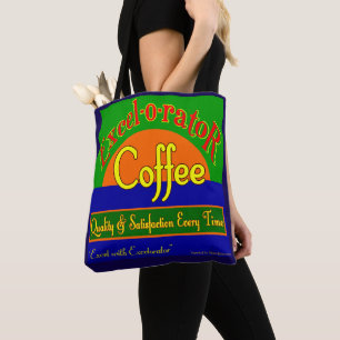 Bolsa Tote Café Retro Cozinha de Café Excelorator