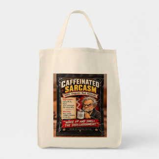 Bolsa Tote café sarcasmo por ej gold