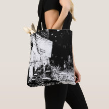 Cafe Terrace à Noite