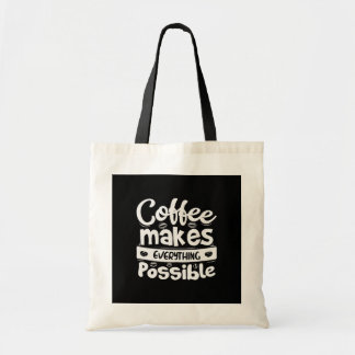 Bolsa Tote Café Torna tudo Possível