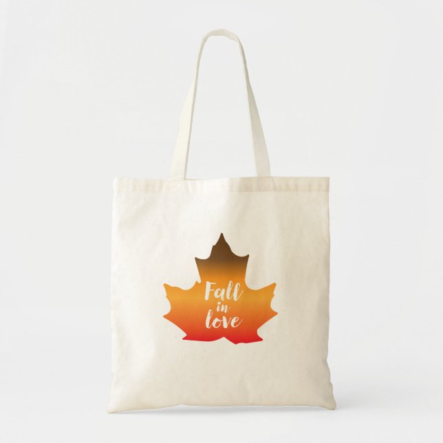 Bolsa Tote Cair no Amor Folha (Frente)