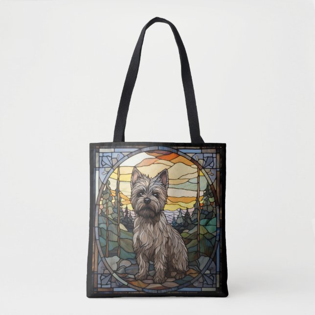 Bolsa Tote Cairn Terrier Dog (Frente)