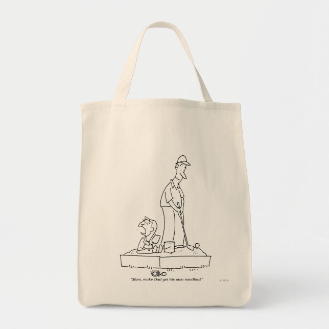 Bolsa Tote Caixa de areia (Frente)