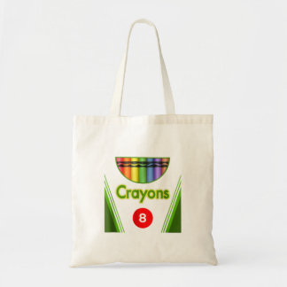 Bolsa Tote Caixa de Crayon de 8 Costume Halloween T-Shirt-DZl