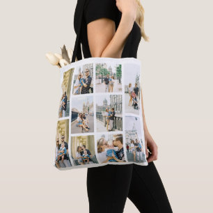 Bolsa Tote Caixa de ferramentas de dez imagens personalizadas