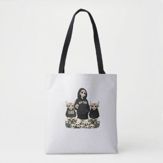 Bolsa Tote Calavera & Coo Custom Bag - Carry Your Crew with A
